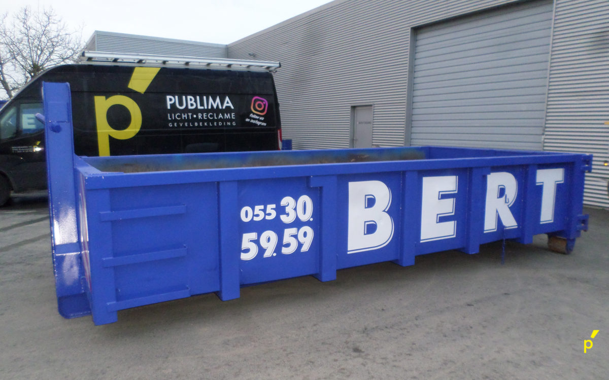 Bert Containers Belettering Publima 06